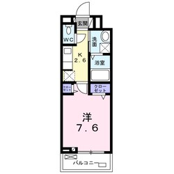 深野５丁目アパートＷＥＳＴの物件間取画像